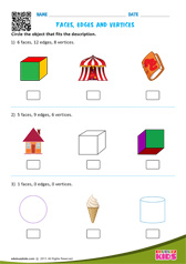 Faces Edges and Vertices