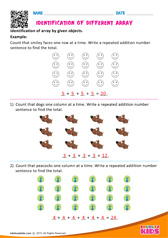 Identification of Different Array