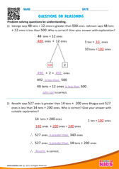 Questions on Reasoning