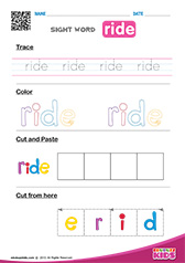 Sight Word ride