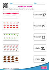 Count and Match Numbers