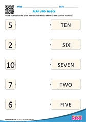 Read And Match Numbers