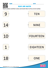 Read And Match Numbers