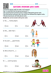 Singular and Plural Noun With Verbs