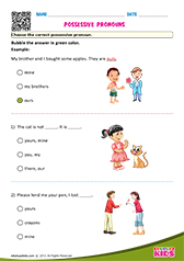 Possessive Pronouns