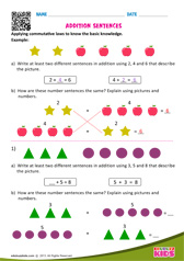 Addition Sentences