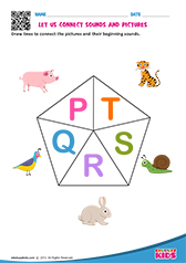 Phonic Match - P to T