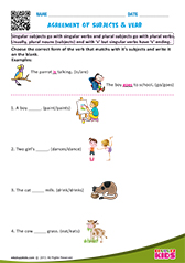 Agreement of Subjects and Verb