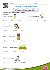 Agreement of Subjects and Verb