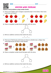 Addition word problems