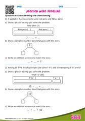 Addition word problems