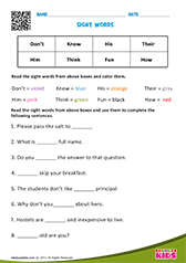 Sight Words