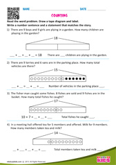 Addition word problems