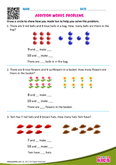 Addition word problems