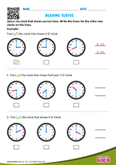 Reading Clocks