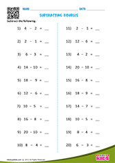 Subtracting Doubles