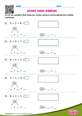 Adding three numbers