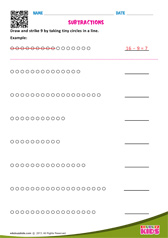 Subtractions Using 9