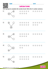 Subtractions Using 9