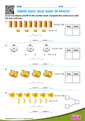 Finding place value based on objects