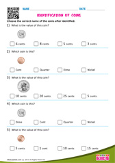 Identification of Coins