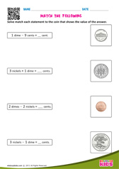 Matching Coins to Values