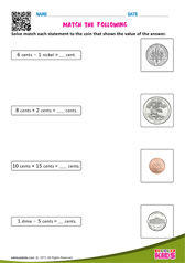 Matching Coins to Values