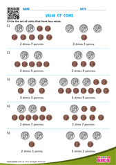 Value Of Coins