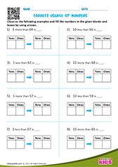 Correct Usage of Numbers