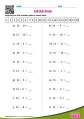 Mixed Operations Numbers Up To 10