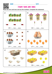 Count tens and ones