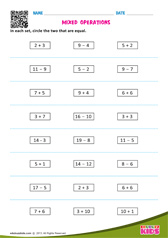 Mixed Operations