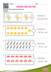 Counting tens and ones