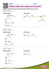 Number Bonds And Arrow Way Methods