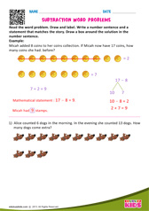 Subtraction Word Problems