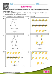 Subtraction Word Problems