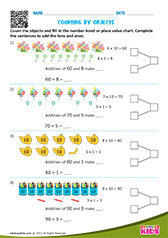 counting objects by tens and ones