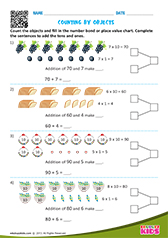 counting objects by tens and ones