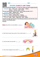 Plurals & Verb Forms