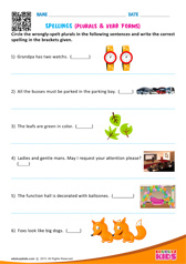 Plurals & Verb Forms