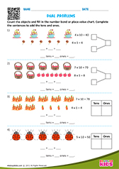 Counting objects by tens and ones