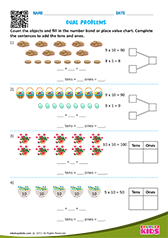 Counting objects by tens and ones