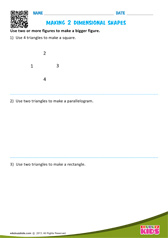 Draw 2 Dimensional Shapes