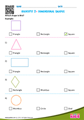 Identify 2 Dimensional Shapes