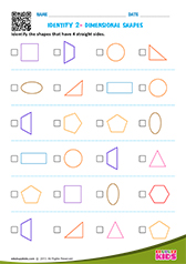 Identify 2 Dimensional Shapes