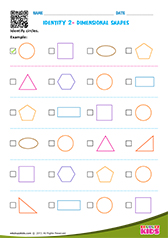 Identify 2 Dimensional Shapes