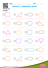 Identify 2 Dimensional Shapes