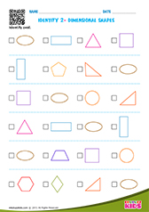 Identify 2 Dimensional Shapes