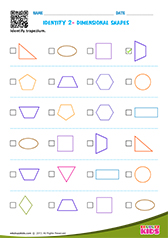 Identify 2 Dimensional Shapes