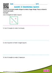 Making 2-Dimensional Shapes